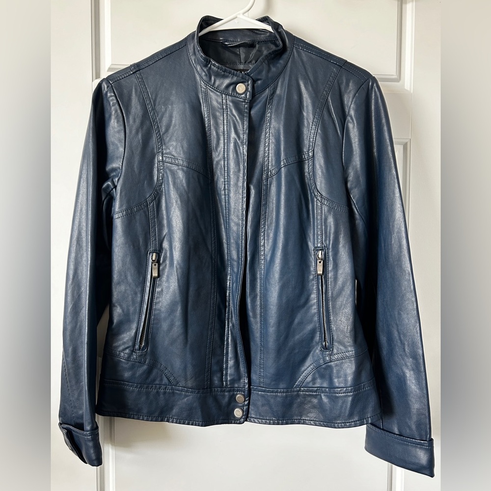 Faux Leather Jacket